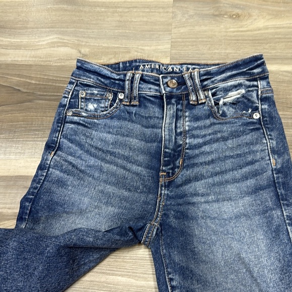 🏁 American Eagle ultra high rise jeggings size 0 - Picture 7 of 10